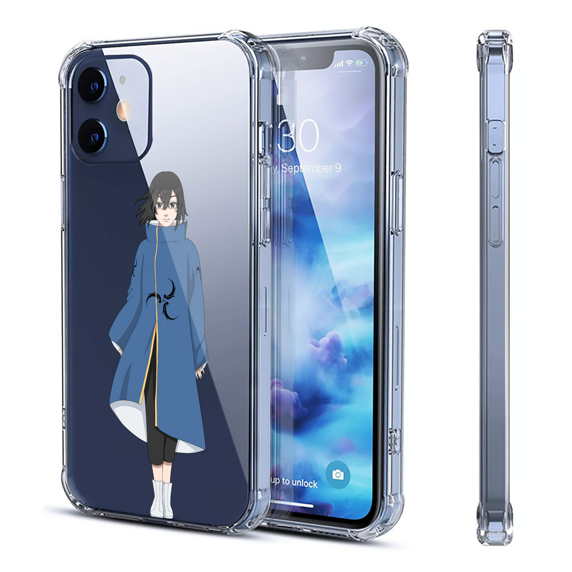 （画像用） 東京リベンジャーズ Tokyo Revengers 【iPhone 12シリーズ対応】透明スマホケース（クリアソフトケース）